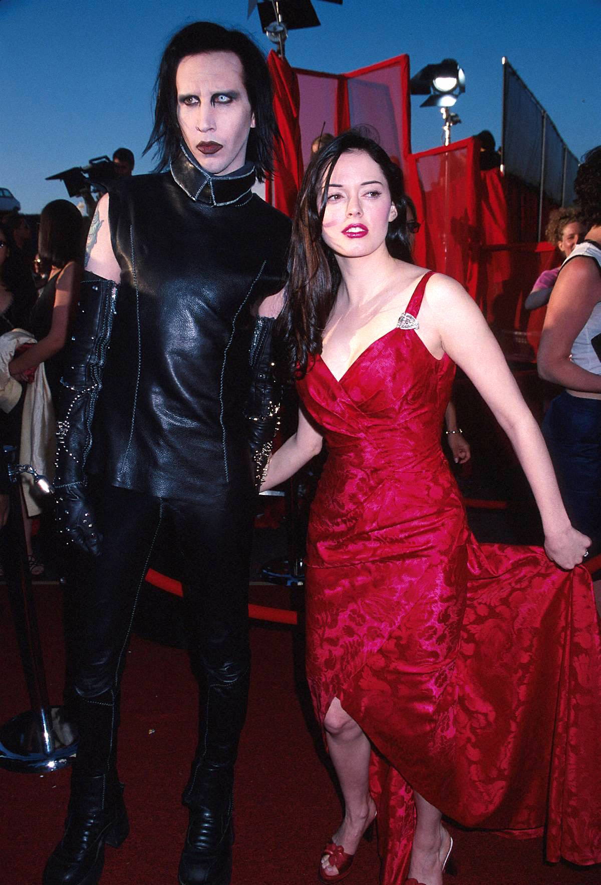 90's Club Kid — Marilyn Manson and Rose McGowan, 1999