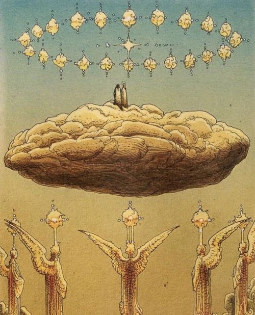 Jean Giraud - Mœbius Illustrates Dante’s Paradiso (1999)