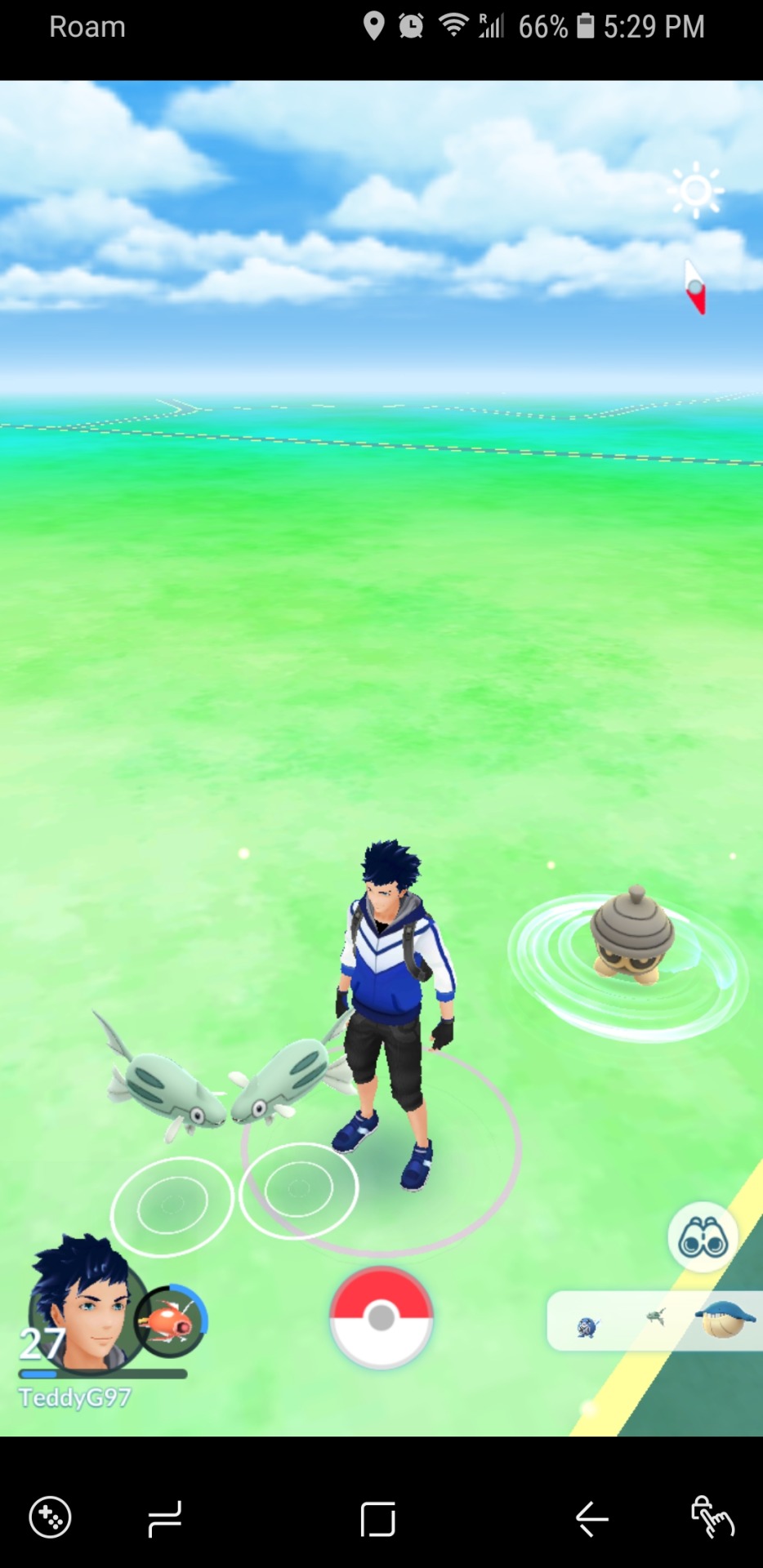 Well Look At These Two Lovebirds. Er... Love-fish.... (& Creeper Seedot Spying On Them From Afar!)