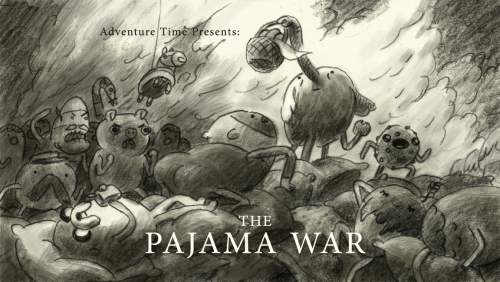 Porn Pics The Pajama War - title card designed by Seo