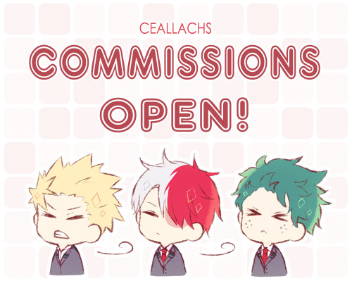 ceallachs: COMMISSIONS OPEN▶ forms.gle/3x8sziu5MbDknQrr6My commissions are open again to help with f