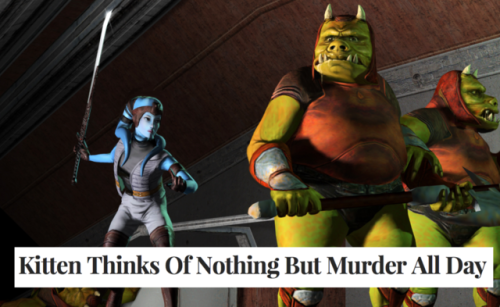 incorrect-kotor-quotes:Knights of the Old Republic + The Onion headlines
