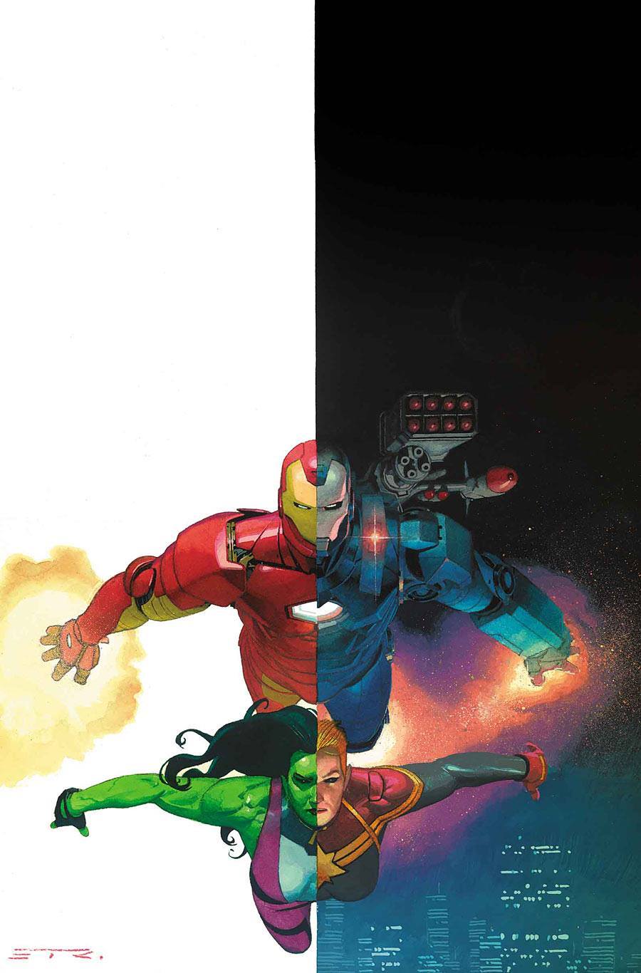 bear1na:Civil War II #0 variant cover by Esad Ribic *