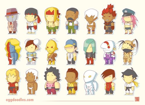 Porn photo xombiedirge:  Street Fighters by Edison