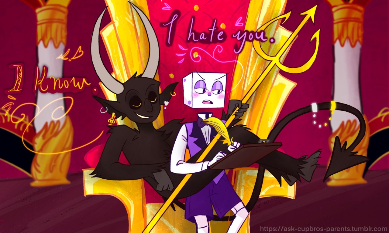 What do King Dice and the Devil think of Elder Kettle/ how is Cupheads and  Mugmans relationship with him? – SpaceAceKaiju Tumblr