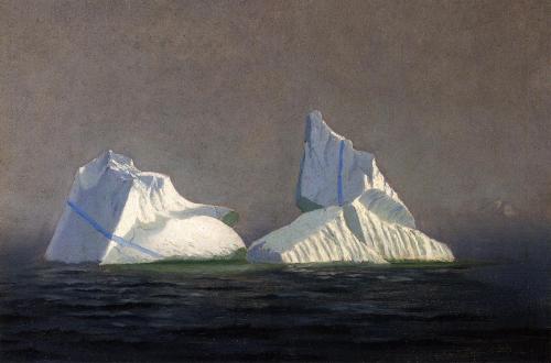 geritsel:William Bradford - Arctic paintings with nostalgic amounts of ice