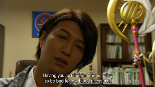 Not so fun when you’re on the other end huh Tachibana