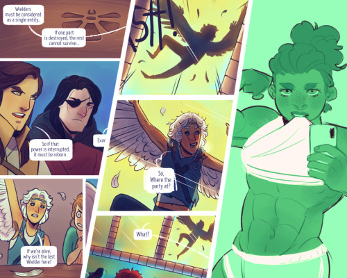 vimeddiart:Book 1 of Under the Aegis is here in digital form!!!This was the first webcomic I ever ma