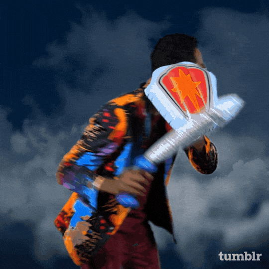 Stopped by Tumblr’s GIFbooth at SDCC for a quick battle
