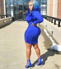 she2damnthick:  Ms Sexy Blue