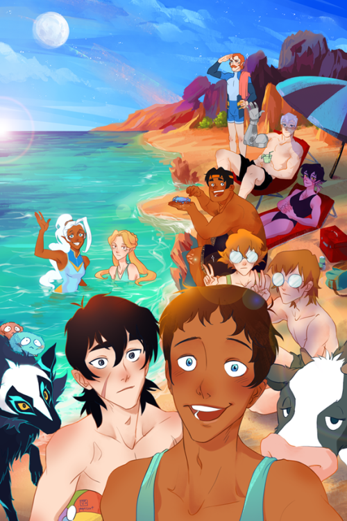 jayessart:Post s6 vacation with the Voltron family!instagram | twitter | store