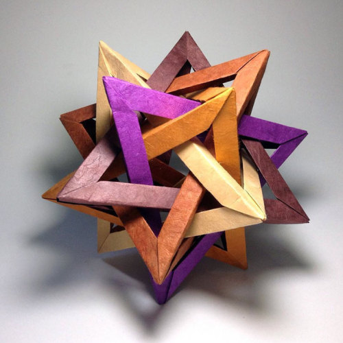 designwrld:                                  Origami Sculptures by Robby Kraft 