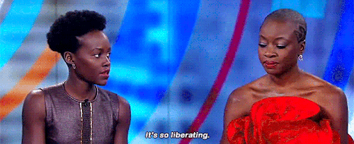 letitiawrights:So [Black Panther] is actually very African… Lupita, you grew up in Kenya. Danai, you