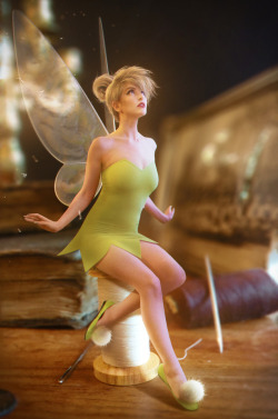 cosplaybeautys:  Tinkerbell cosplay by UltraCosplay