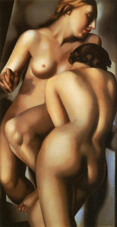 Tamara De Lempicka - the two Girlfiends (1930)