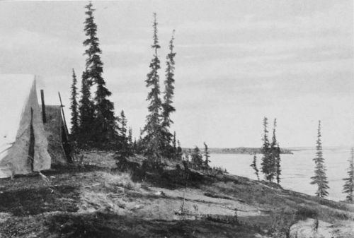 J. W. Tyrrell: West Shore, Artillery Lake, 1900