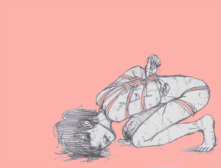 pearsfears:  33 Days Guro Challenge Day 16 - Bondage 