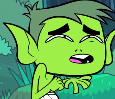 From the Teen Titans Go episode Nature where adult photos