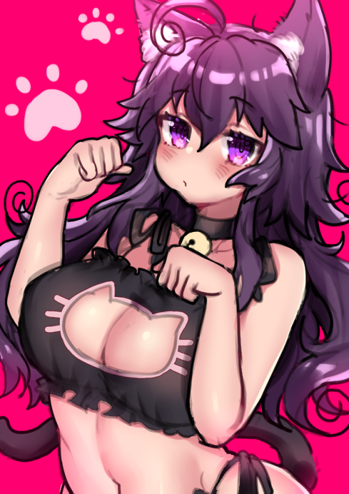 merryweather-comics:  Neko Lingerie~! Read Crawling Dreams:www.webtoons.com/en/challenge/cra