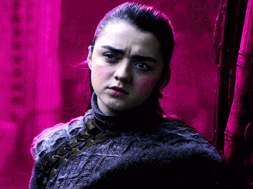 blueskiesandwildflowers: Maisie Williams as Arya Stark in the eighth season of Game of Thrones