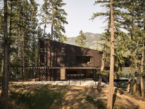 boundary point cabin ~ bohlin cywinski jackson | photos © bryce duffy