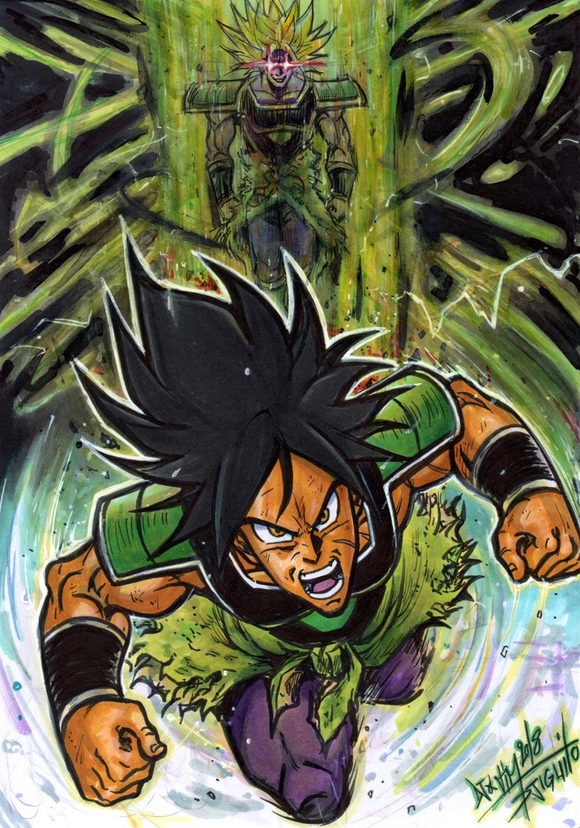 Broly fanart, Dragon Ball Super Movie 2018