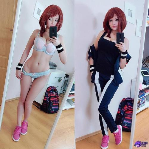 cosplay-galaxy: Uraraka Cosplay by Hidori Rose