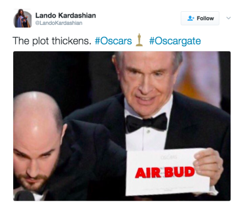 These are all the best Twitter reactions to last night’s #OscarGateEgos may be bruised, but Twitter 