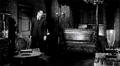 georgeromeros:House on Haunted Hill (1959) dir. William Castle“Only the ghosts in this house are gla
