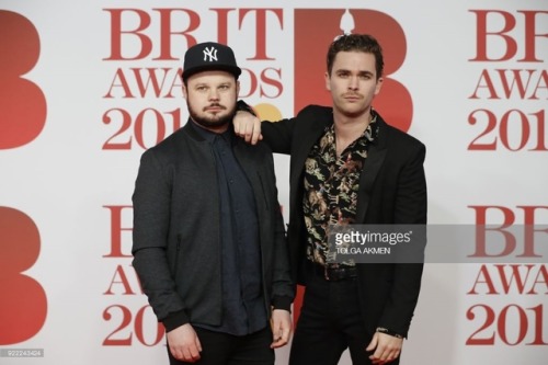 Royal Blood on the red carpet at The BRIT Awards 2018 ©