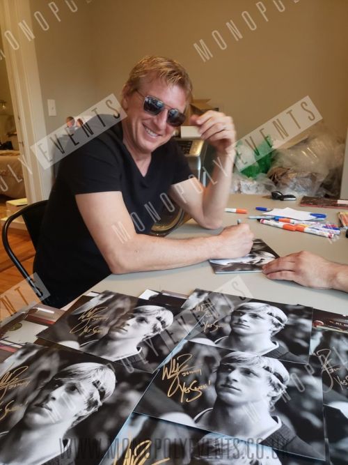 lawrussorights:William Zabka during a private signing for Monopoly Events on February 28th, posted o