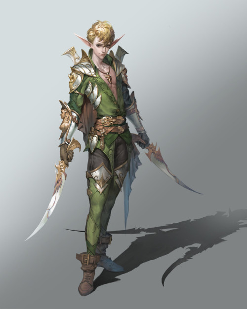 elf assassin remake  bone soup www.artstation.com/artwork/eOJQD