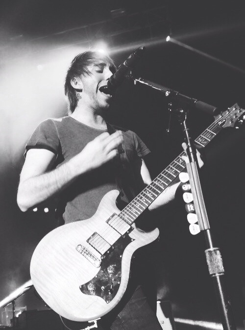 theshadowofmydoubt:Alex Gaskarth + Black and White