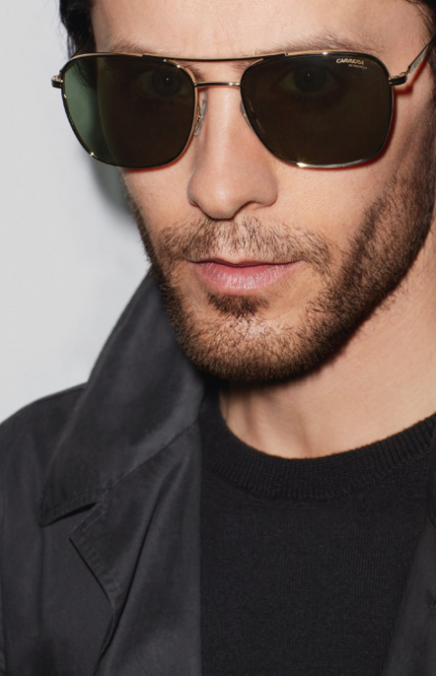 letosource:Jared Leto in the new 2017 Carrera Eyewear campaign
