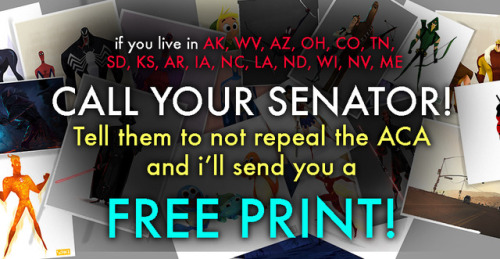 Let’s help save healthcare! If you live in one of the states above, call your senator and tell them 