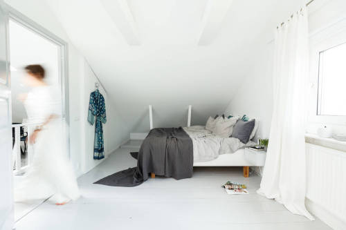 gravityhome:  Light attic apartment  Follow Gravity Home: Blog - Instagram - Pinterest - Bloglovin - Facebook  