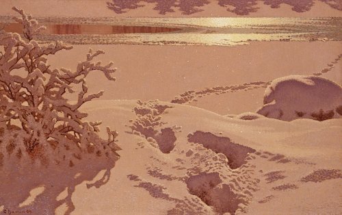 Gustaf FjaestadSpår i Snön/Månsken (Tracks in the snow/Moonlight)
