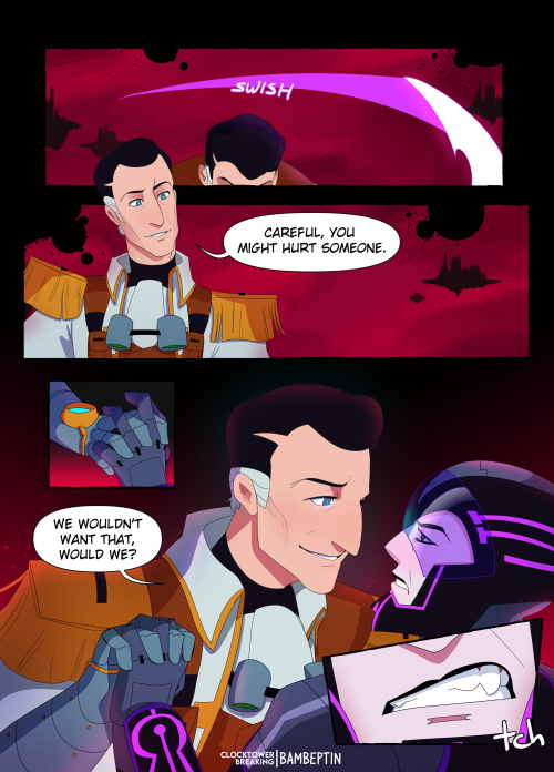 CLOCKTOWER BREAKING! | Professor Paradox And Eon Comic | Pg 6-11 | Updates Monday & Thursday (collected