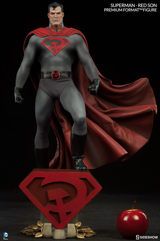 hellyeahsupermanandwonderwoman:  Red Son Superman and Wonder Woman Premium Format