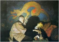   User of Opium by N. C. Wyeth, 1914.  