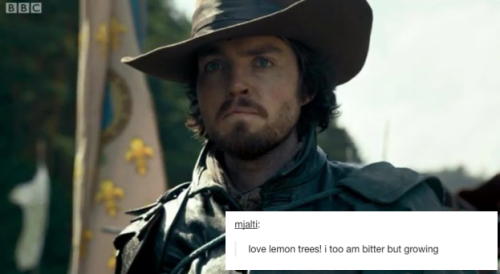 thewildestofcats: so uhh, I love this show! The musketeers + text post [part 1/?] 