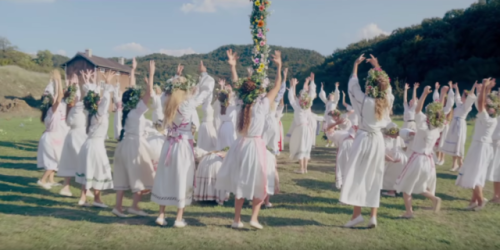 This high my fire, but no higher, no hotter! Midsommar movie aesthetics