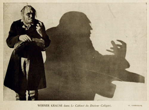 ‘Werner Krause - The Cabinet of Dr. Caligari’, “Cinéa”, #44, March 1922Sourc