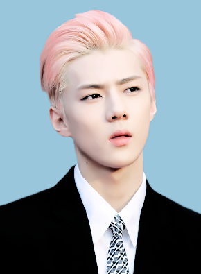 XXX 2xx1: Sehun’s pink hair needs a comeback photo