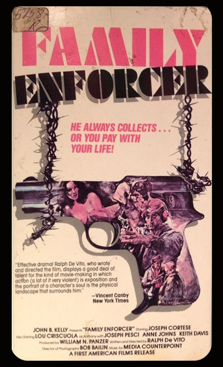 FAMILY ENFORCER, VHS, 1976.