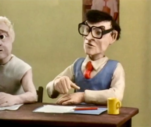 Aardman’s Conversation Pieces (1982-3) used real life dialogue, which gave the shorts a strange, com