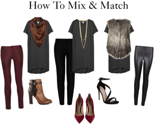 How To Mix &amp; Match by shortbus9 featuring leather pants