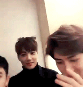 shining-petal:  exo v app 2016 new year’s greeting - sehun’s sick and jongin