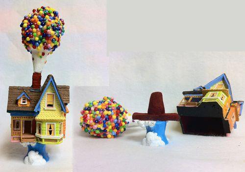 dahbahtman:  Geek Engagement Ring Boxes Golden Snitch (Harry Potter) Carl’s House (Up) Harry Potter 