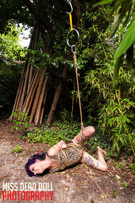 shatteredpulse:  In the Bamboo Garden. Model: @twiggsyofficial with photos by LS